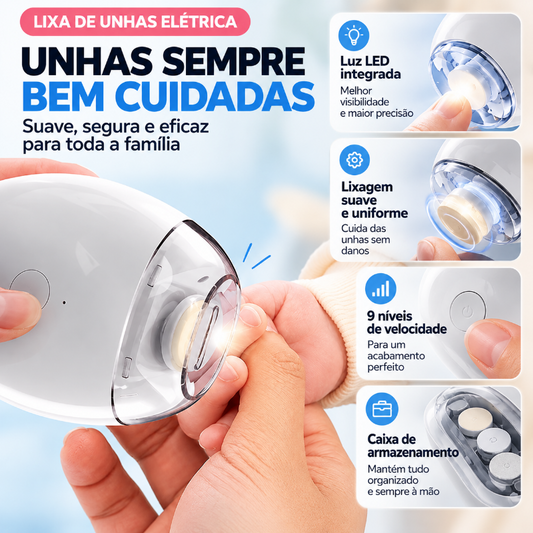 Lixador de unhas automático universal para adultos e crianças