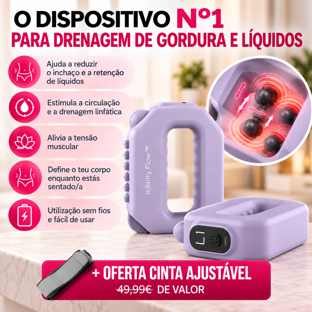 Infinity Flow™ – Dispositivo de Massagem Corporal