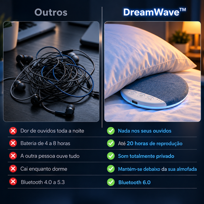 Altifalante em forma de almofada DreamWave™