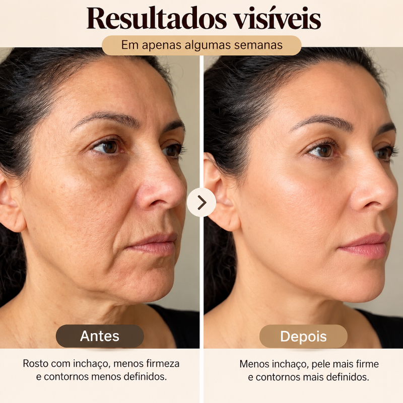 Escova de Contorno Facial Linfático