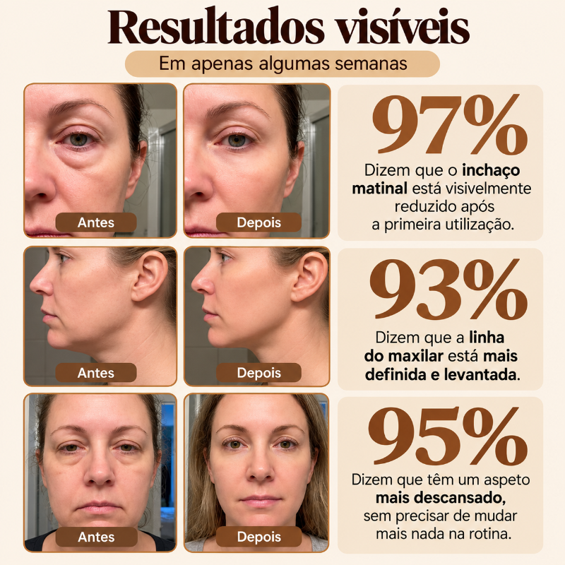 Escova de Contorno Facial Linfático